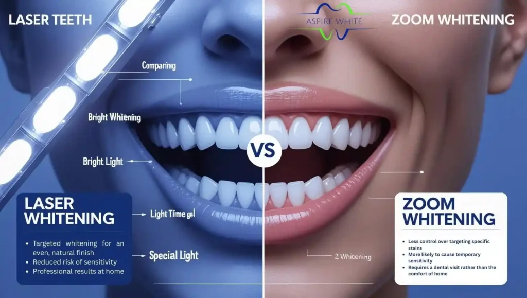Laser Teeth Whitening vs. Zoom Whitening Rotherham